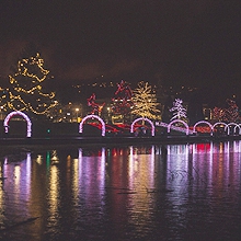 Lights at Lafarge Lake