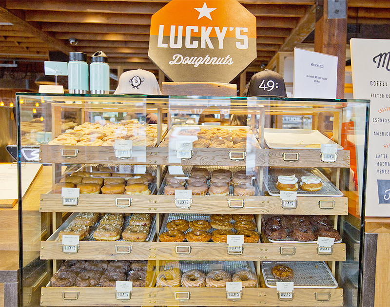 49th parallel and Lucky's Doughnuts