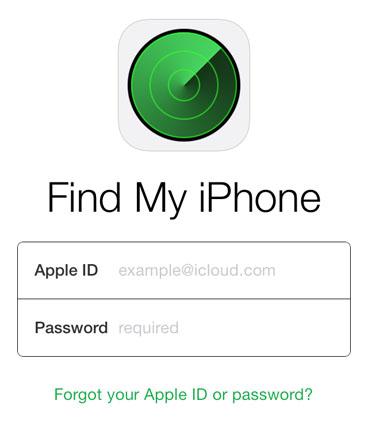 Icloud find my iphone bulls ring