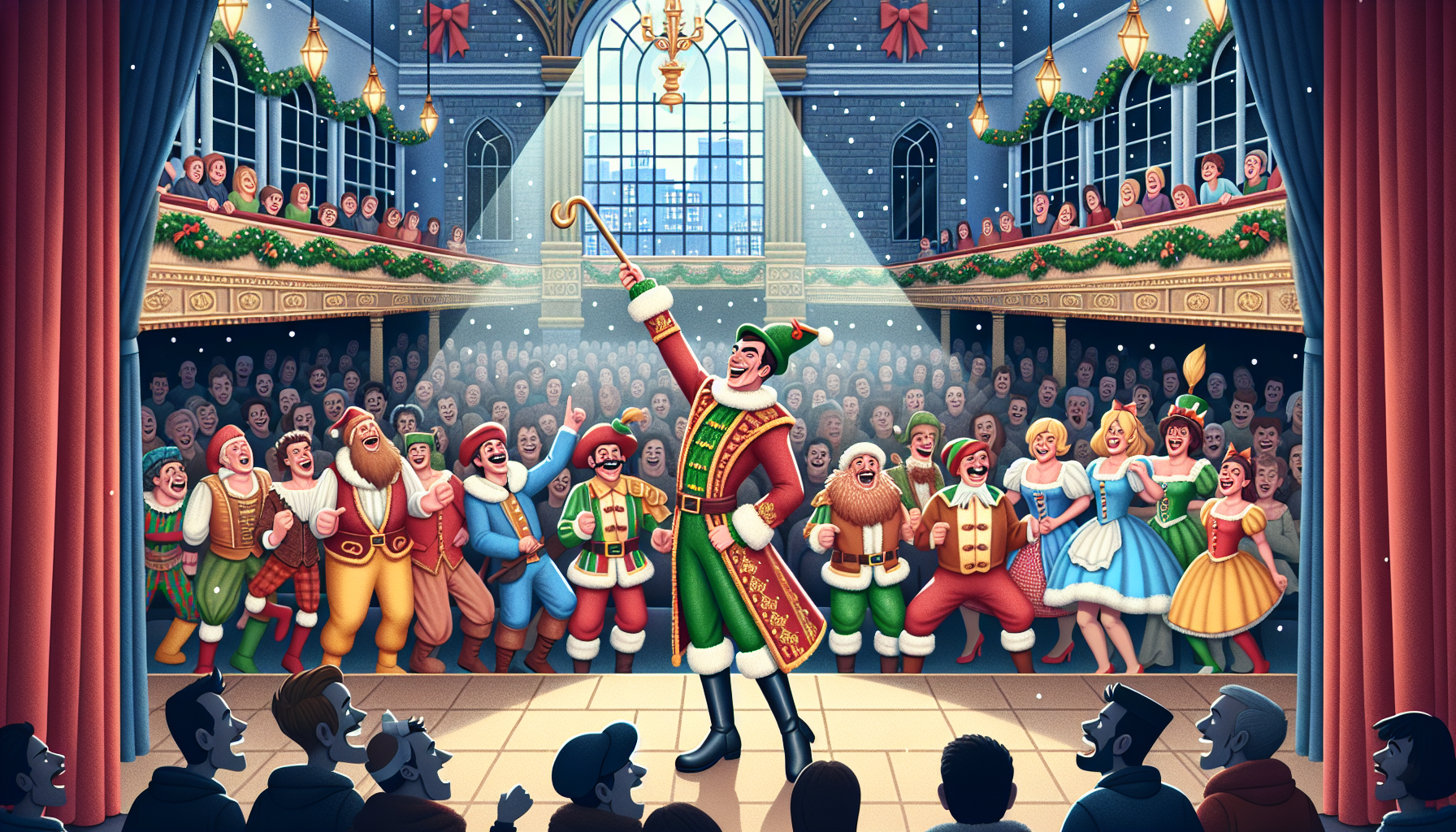 Jack and the Beanstalk：バンクーバーのクリスマス伝統パントマイム舞台