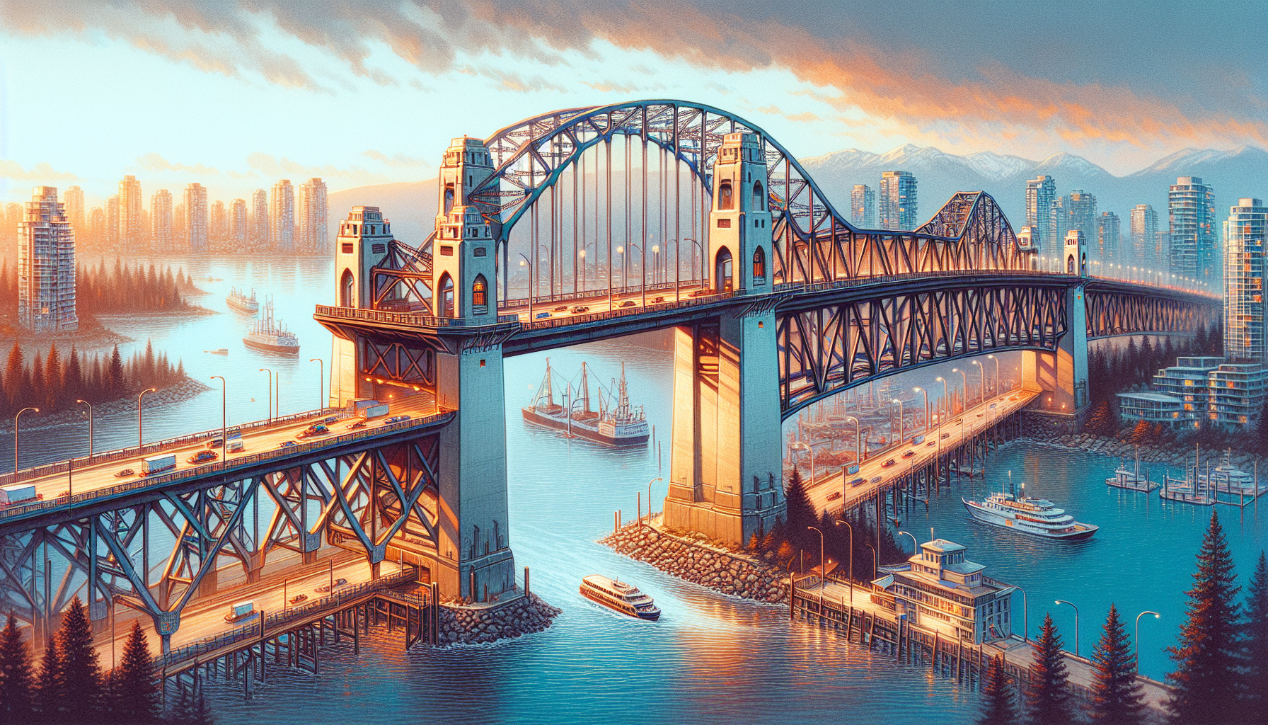 Pattullo Bridgeとstal̕əw̓asəm Bridgeが2月に1週間完全通行止めへ