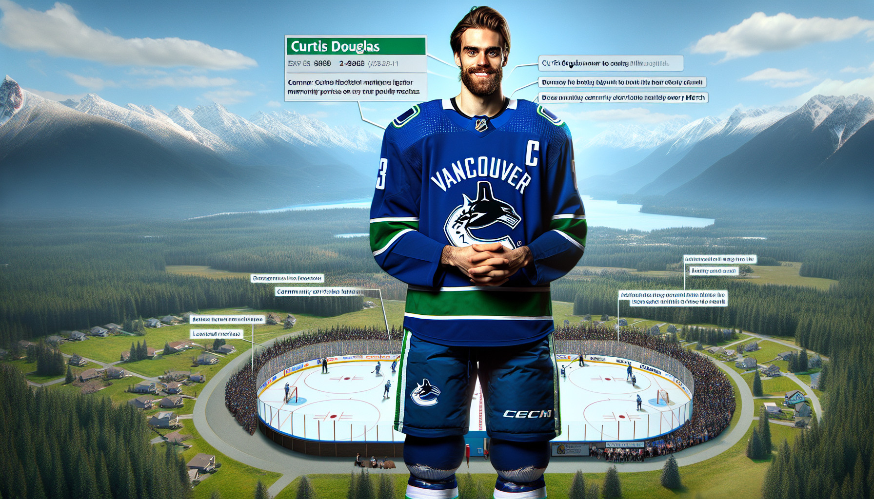 Vancouver Canucksの新戦力カーティス・ダグラスがマレットで支援する理由