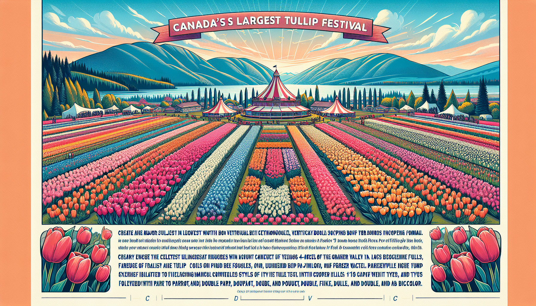 カナダ最大規模のハリソンチューリップ・フェスティバル徹底ガイド カナダ最大規模のハリソンチューリップ・フェスティバル徹底ガイド
