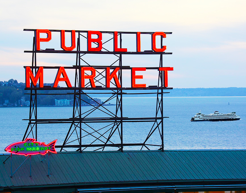 Pike Place Market（パイク・プレイス・マーケット）