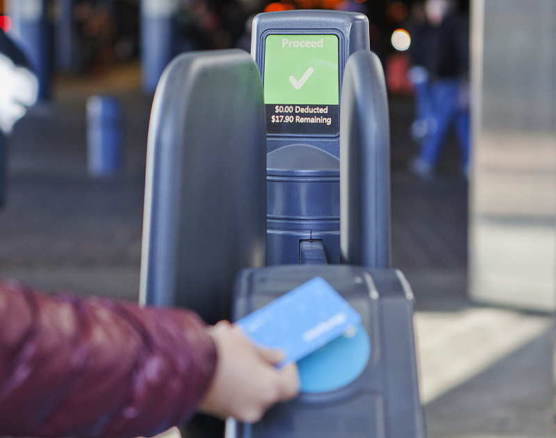 TransLink Compass Card Gate Tap Out